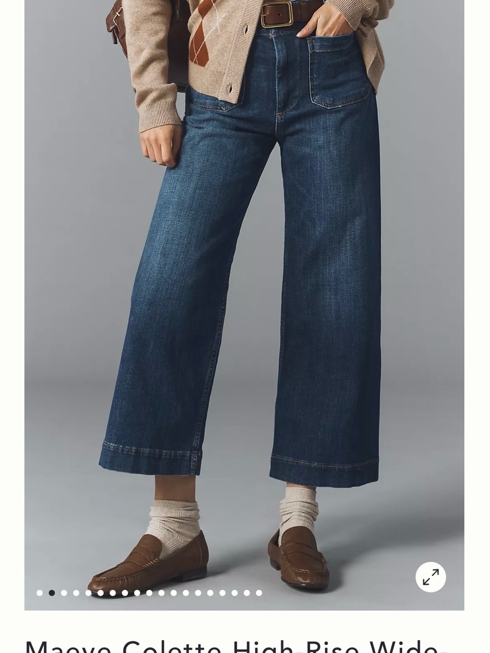 Anthropologie brand women’s Maeve women’s  Indigo Slim Straight Jeans